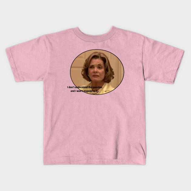 Lucille, Queen of the Bluths Kids T-Shirt by Princifer